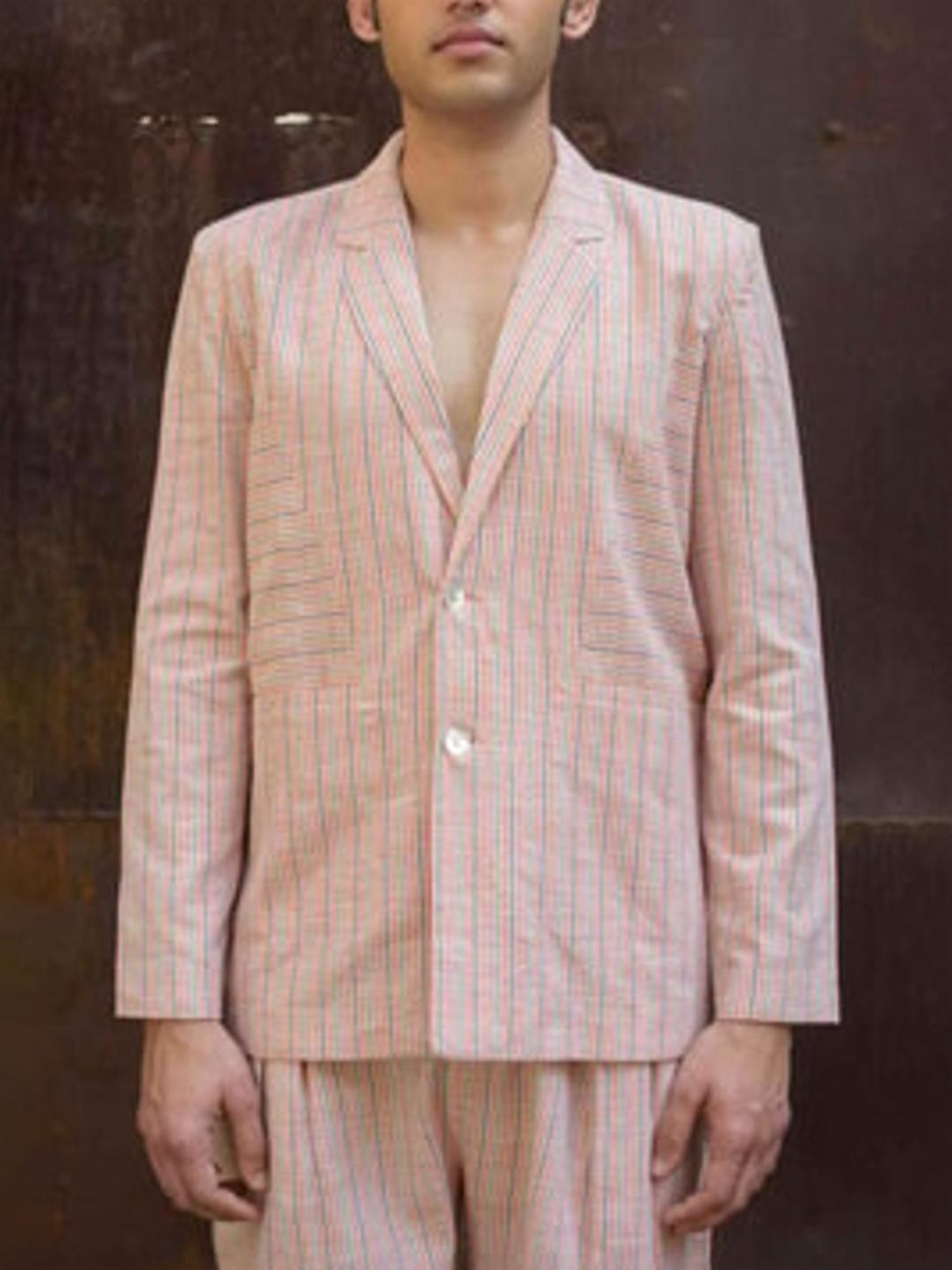 Anushe Pirani Multi Fika Princess Cut Blazer