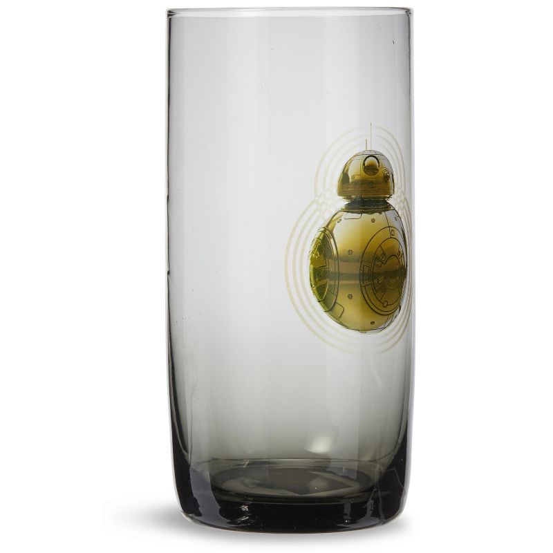 Seven20 Star Wars: The Force Awakens 20oz Black Glass Tumbler - BB-8