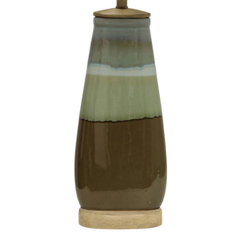 Millville Reactive Glaze Ceramic Table Lamp - StyleCraft