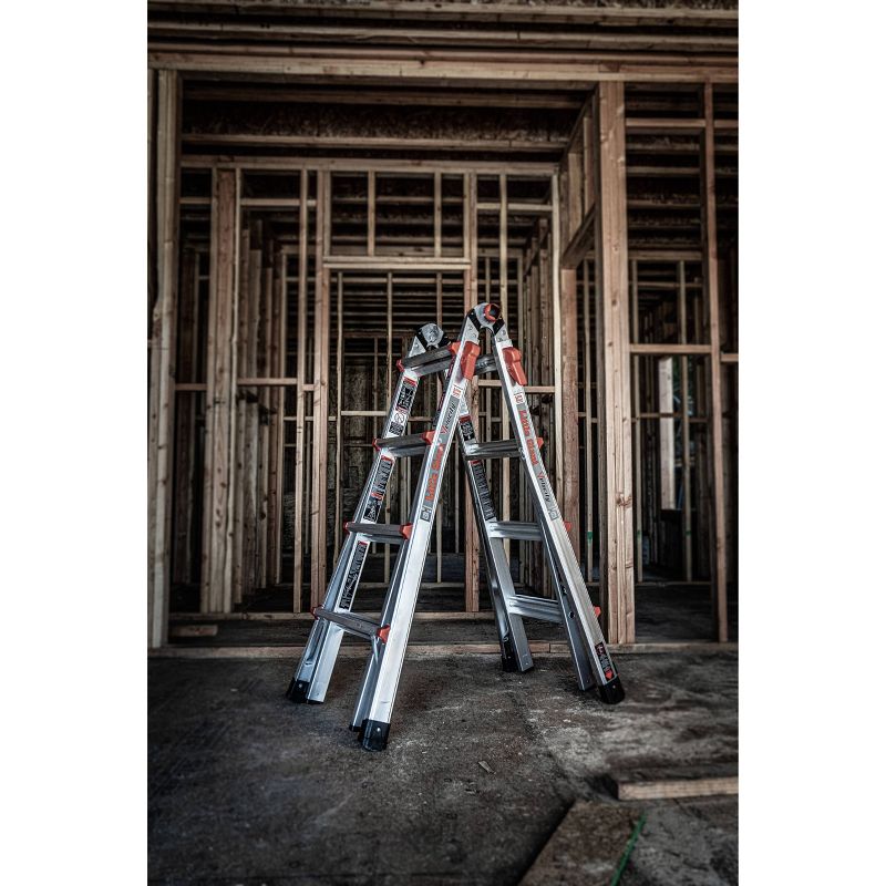 Little Giant Ladder Systems 300 lb ANSI Type IA Aluminum Ladder Gray