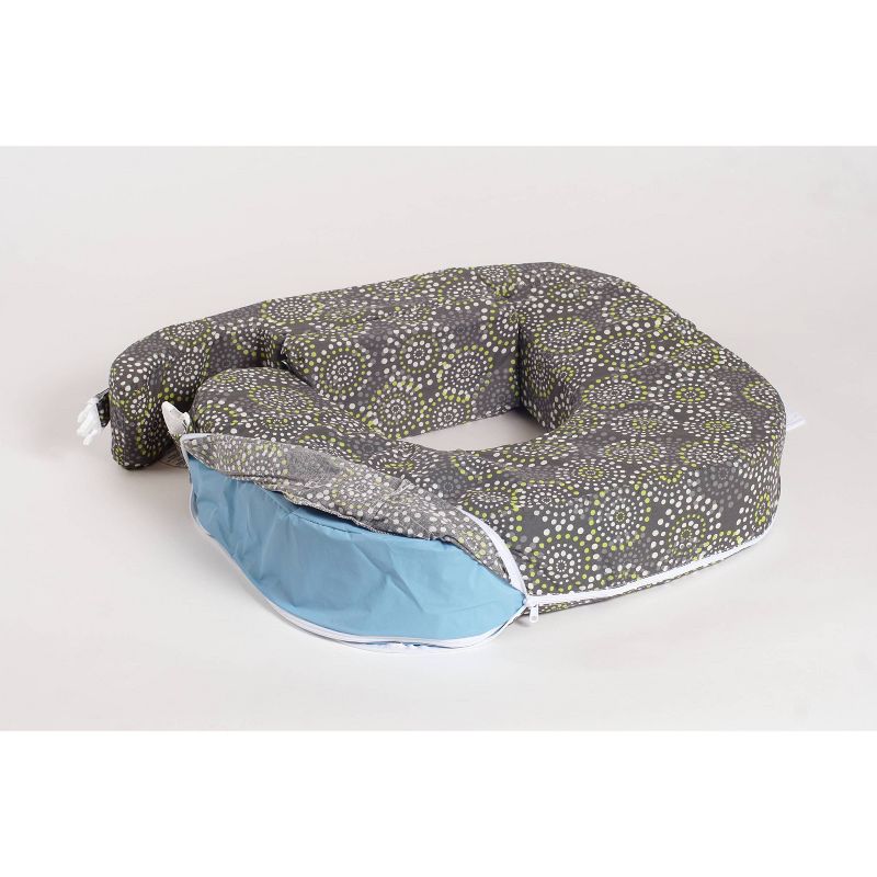 Boppy Original Nursing Pillow Cover - Gray Gold Giraffes