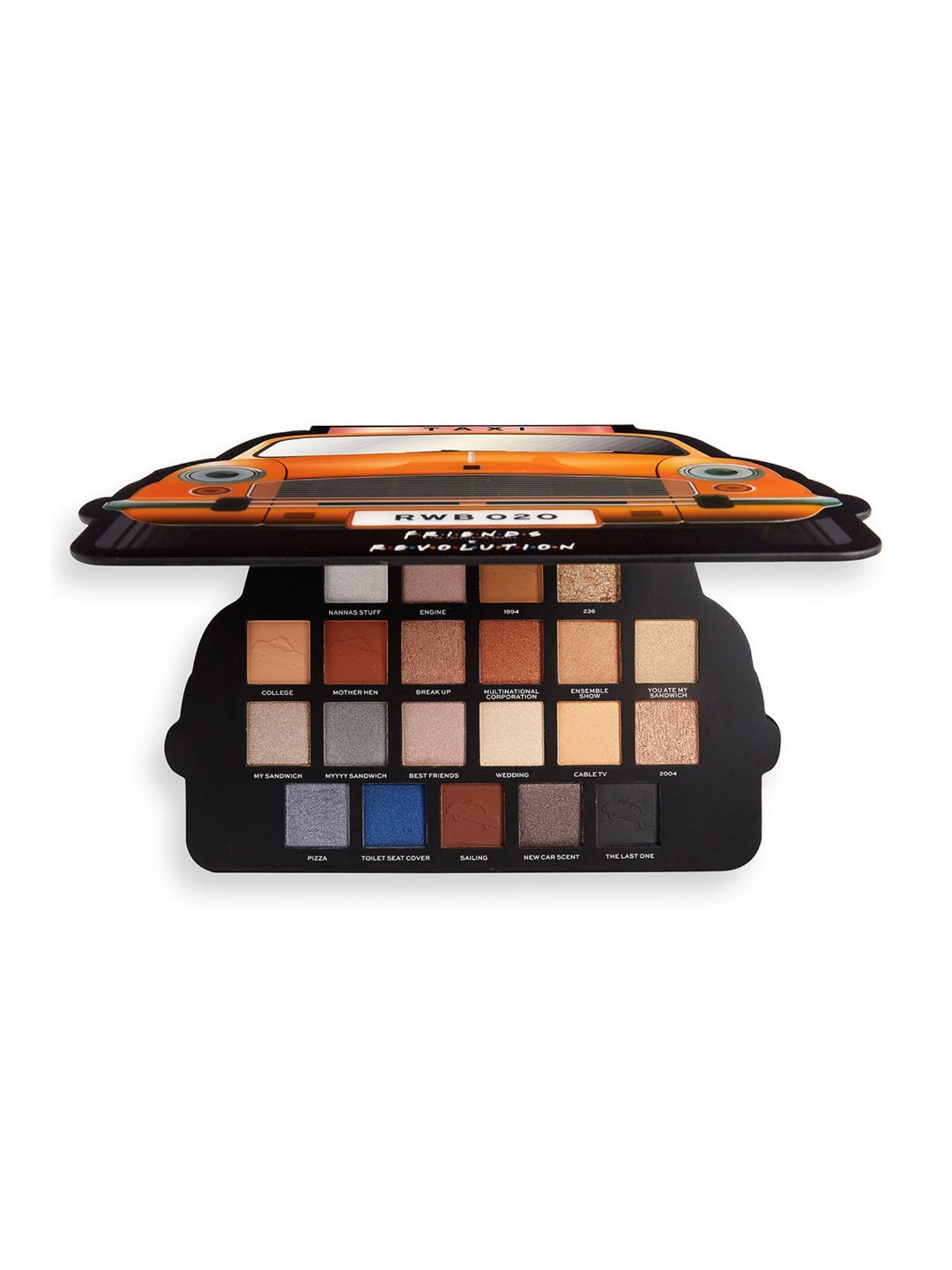 Makeup Revolution X Friends Take A Drive Eyeshadow Palette - 25.2 gm