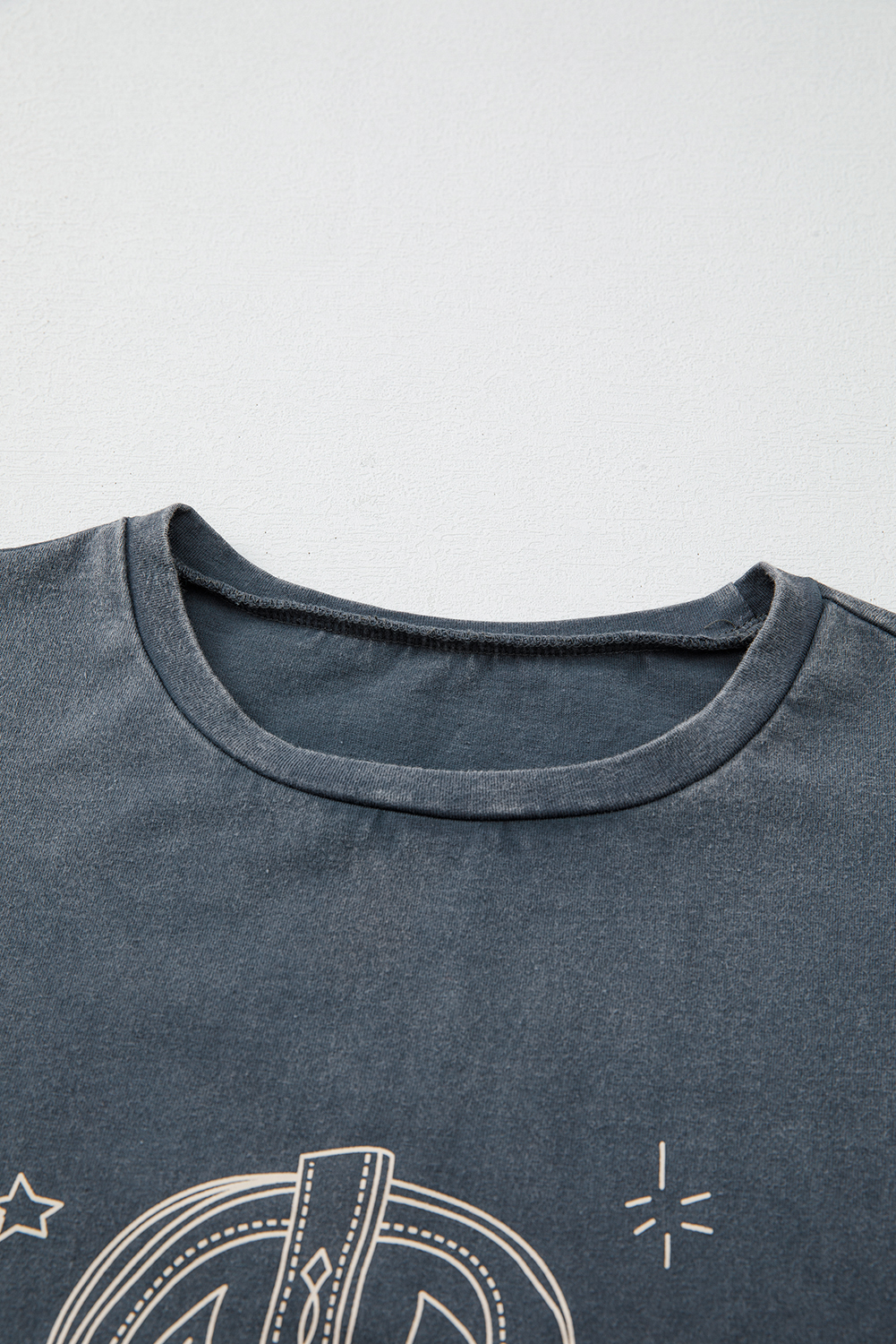 Red Cheetah Print Casual Short Sleeve Crew Neck T Shirt