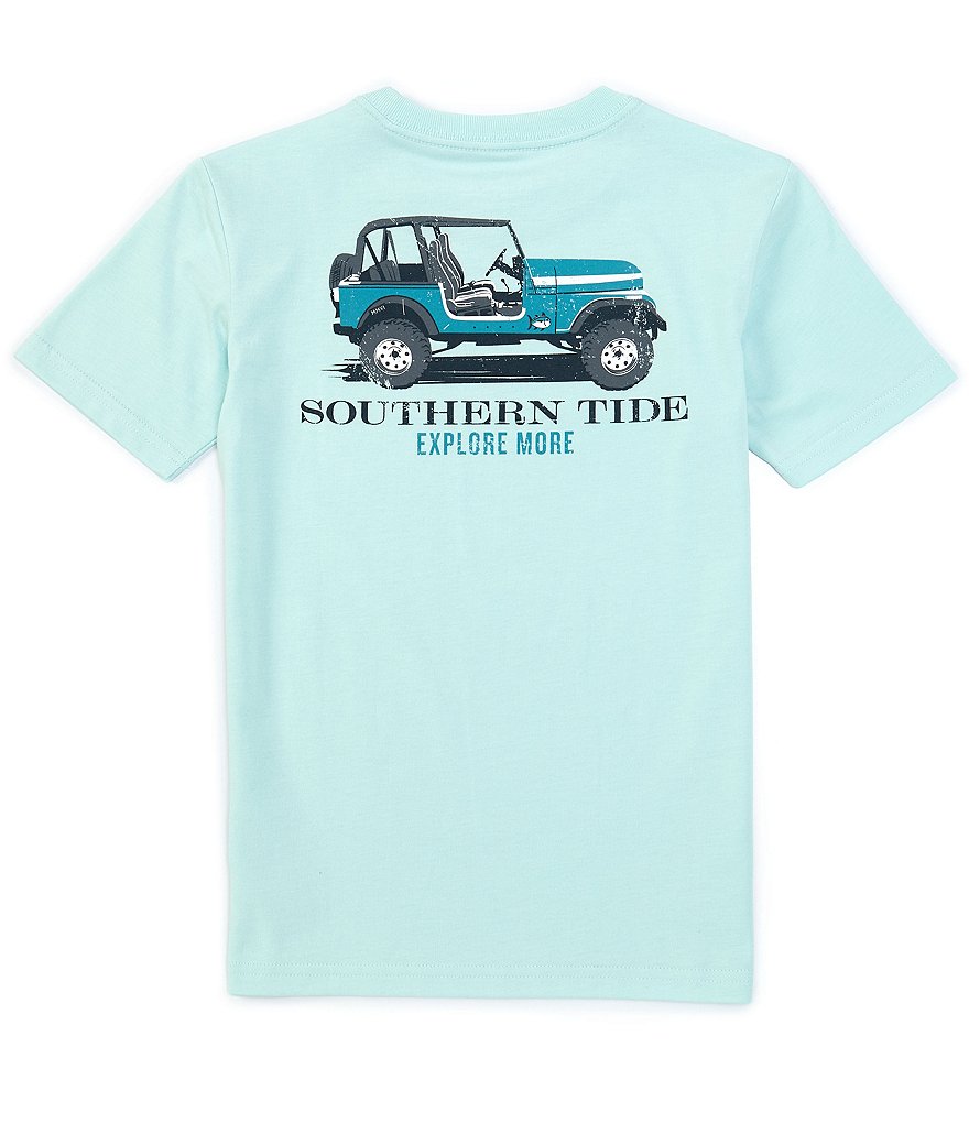 Southern Tide Little/Big Boys 4-16 Explore More Short Sleeve Tee