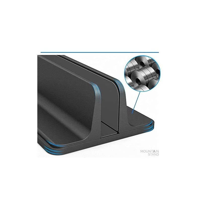 Adjustable Laptop Stand Adjustable Laptop Stand Desktop Stand Adjustable Base Size Compatible for Lenovo Dell ASUS Gaming Laptop up to 173 inches Black