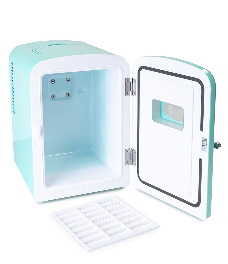 Nostalgia Electrics Retro 6-Can Personal Cooling and Heating Refrigerator