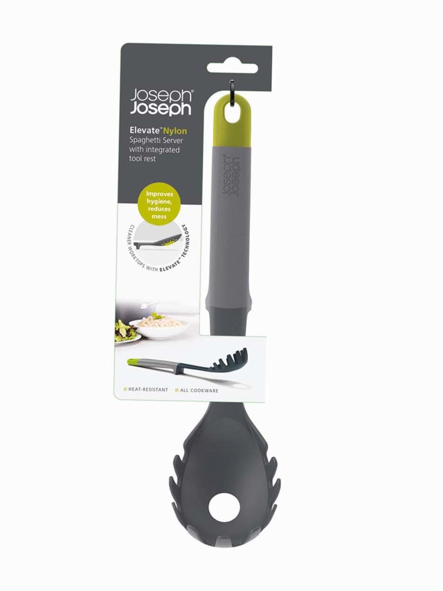 Bergner Black Nylon Soup Ladle - Set of 1