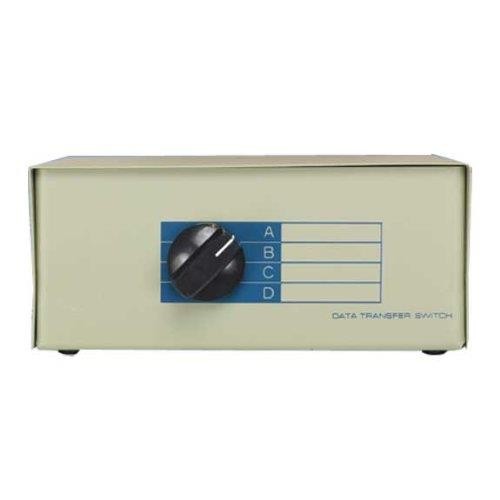 SF Cable, 4-Way DB25 Female ABCD Straight Thru Switch Box