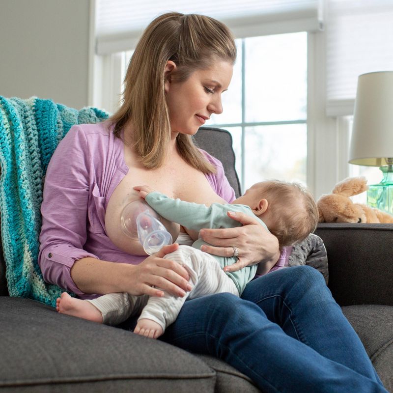 Lansinoh Silicone Breast Milk Collector for Breastfeeding