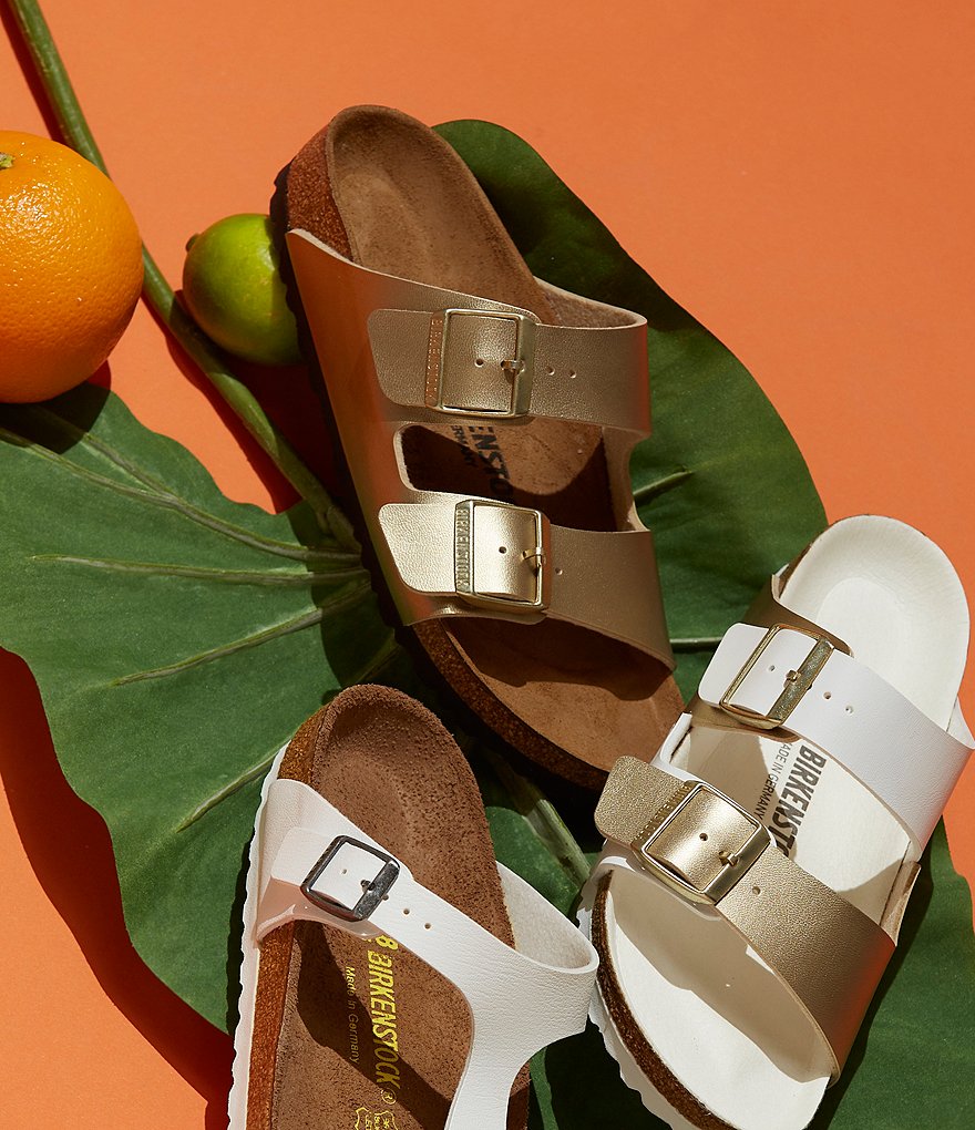 Birkenstock Women's Arizona Double Banded Buckle Slip-On Sandals