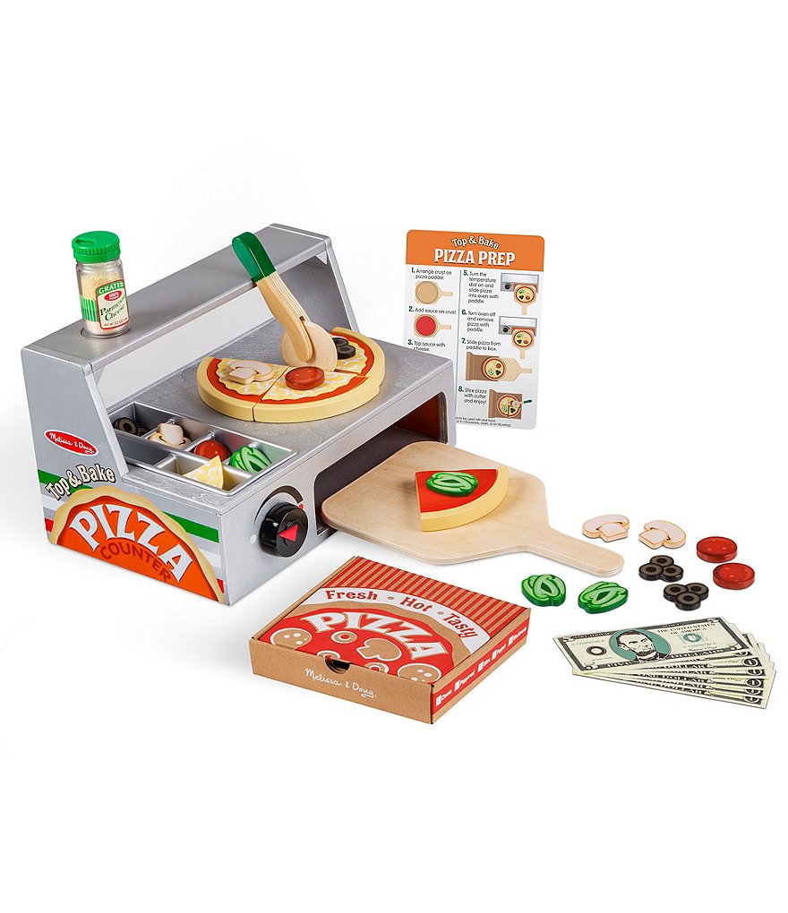 Melissa & Doug Top & Bake Pizza Counter Set