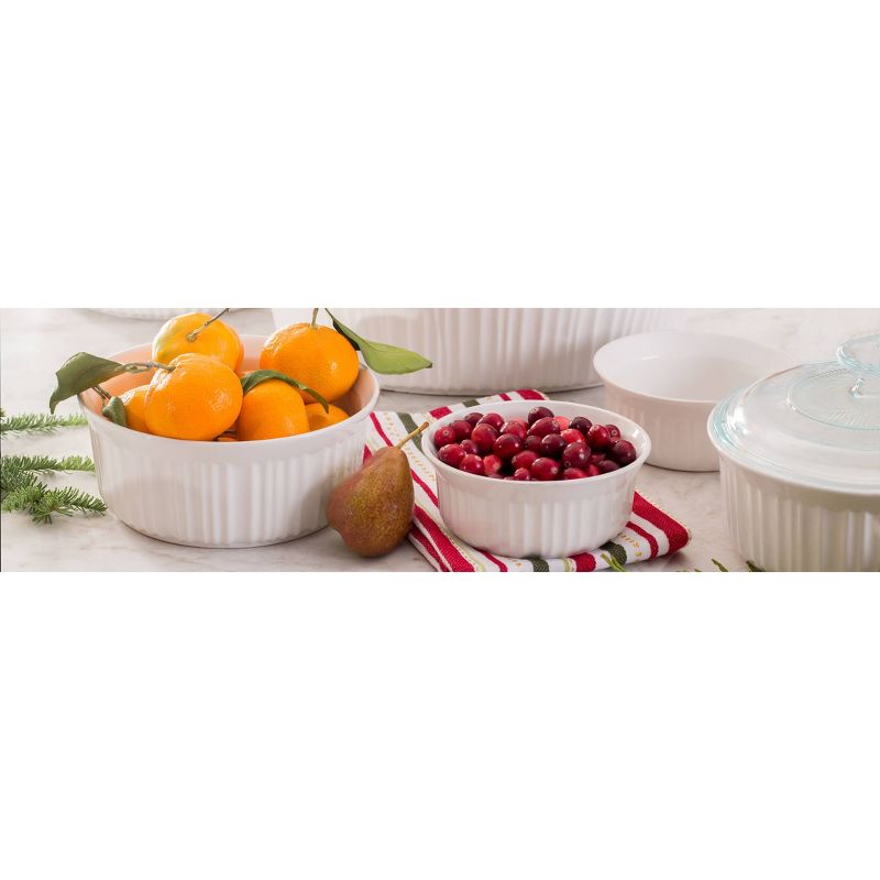 CorningWare 6pc Bakeware Set White