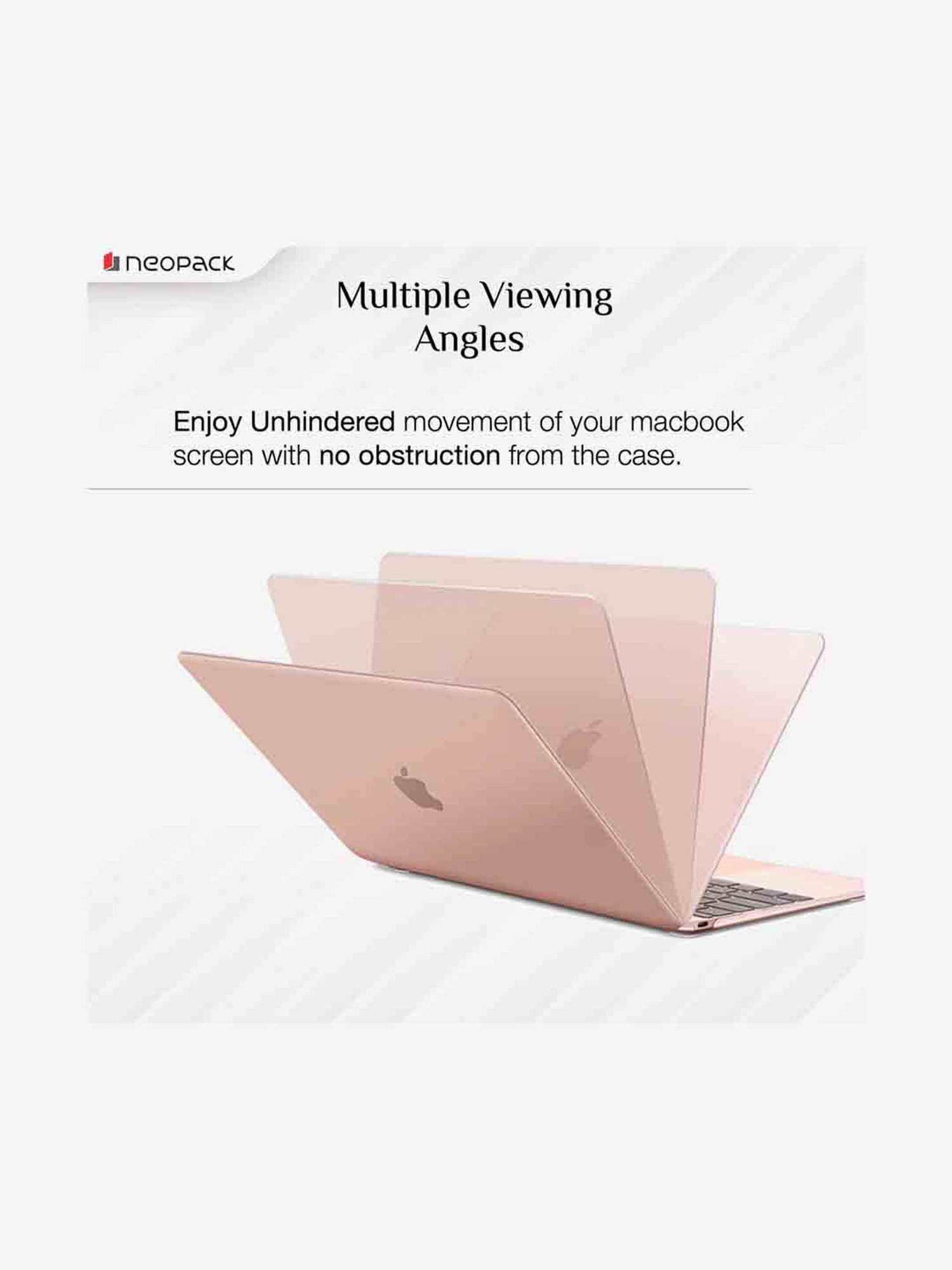 Neopack iShield Hard Shell Case for New MacBook Pro 16 Inch (Crystal Clear)