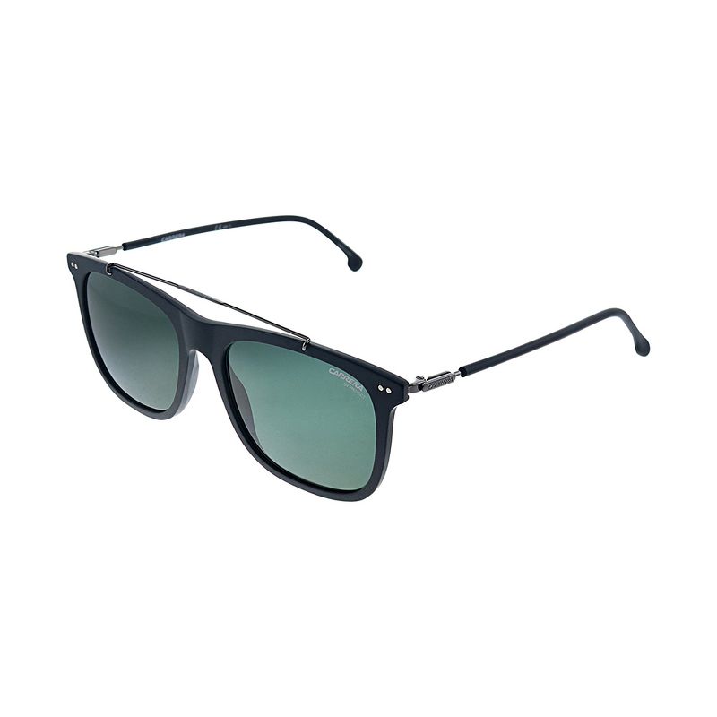 Carrera 150/S 003 Unisex Rectangle Sunglasses Matte Black 55mm