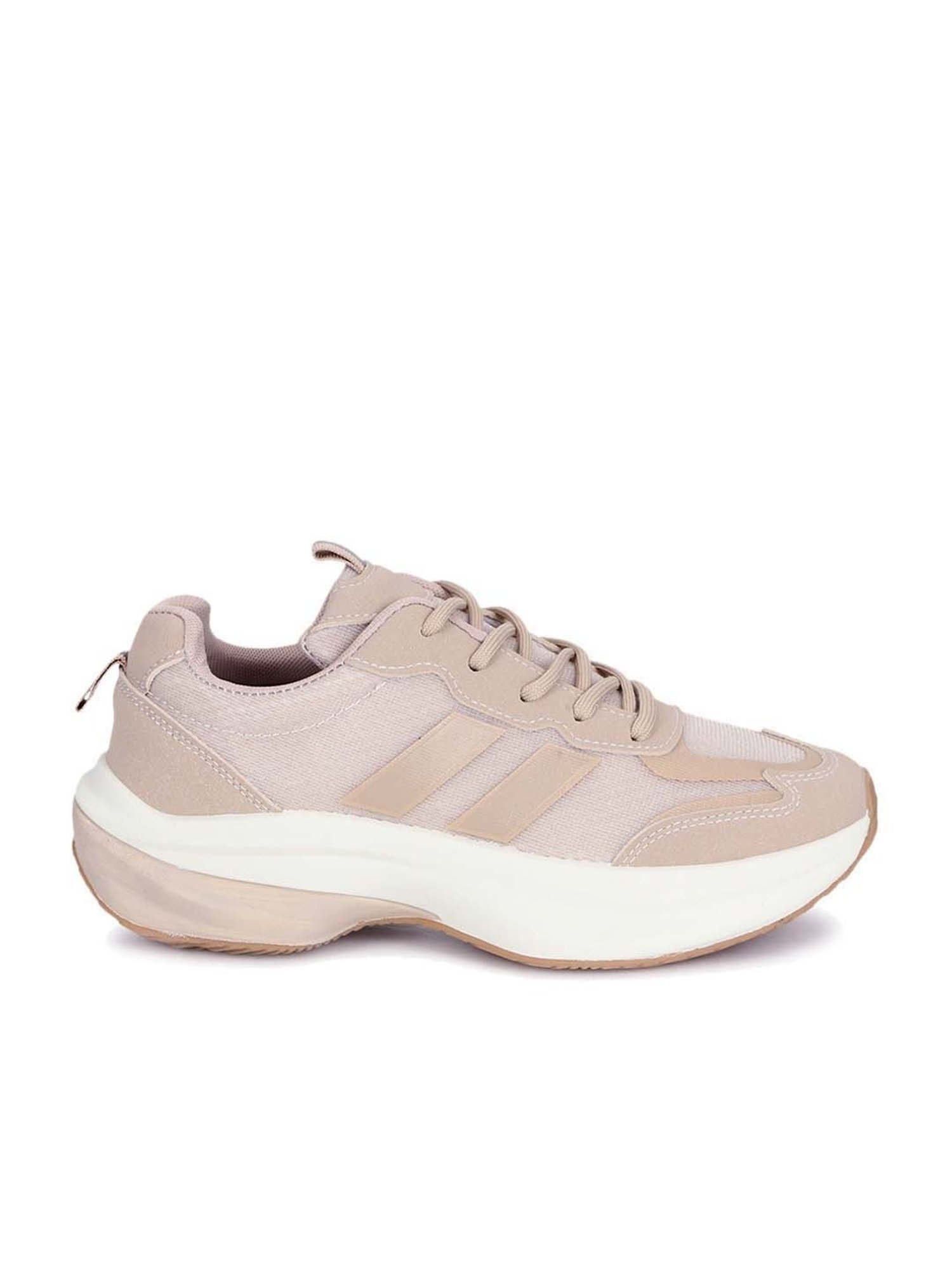 Truffle Collection Women's Khaki Casual Sneakers
