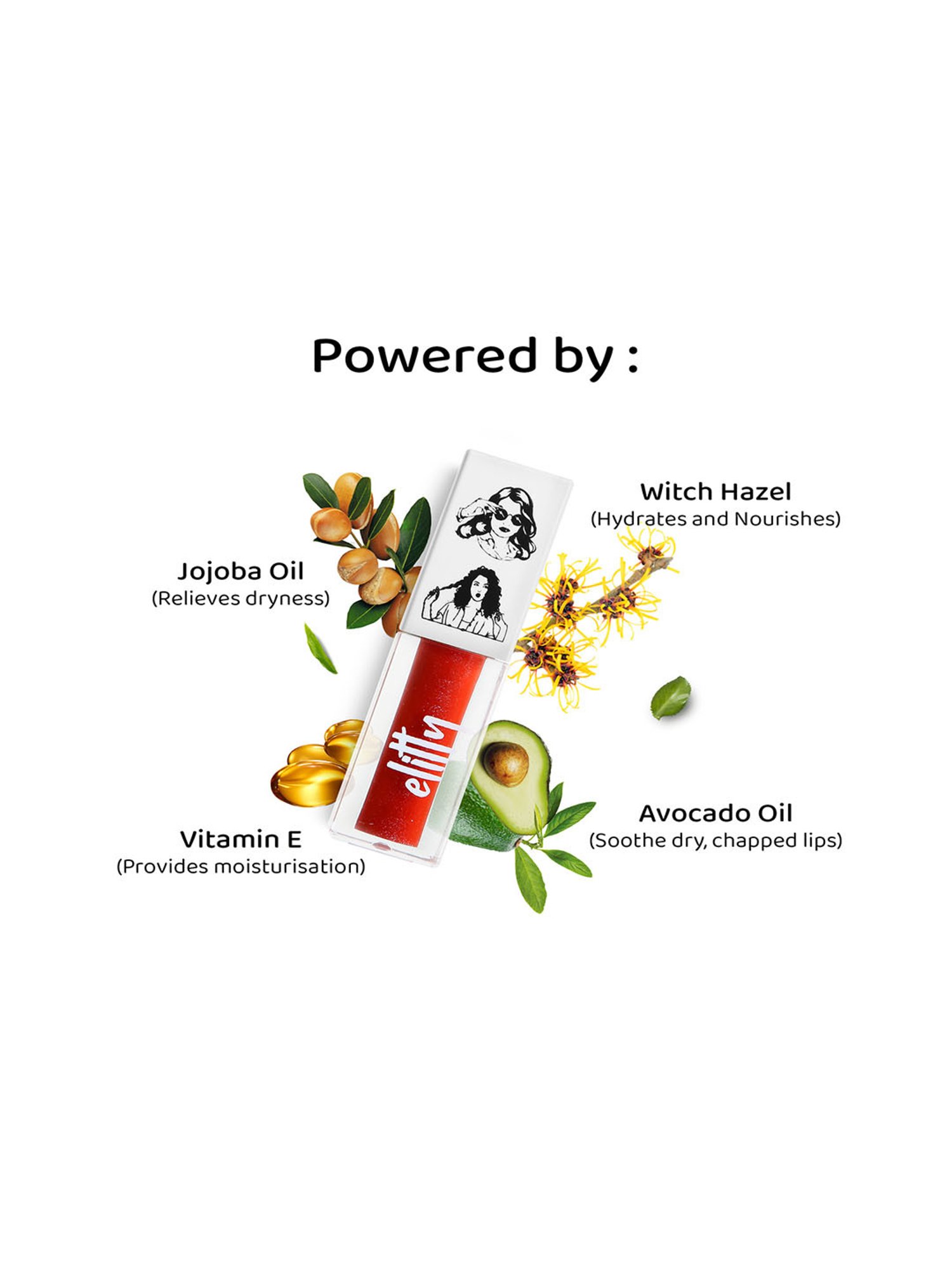 Elitty Jelly Lips Lip Gloss Pretty Extra - 4 ml