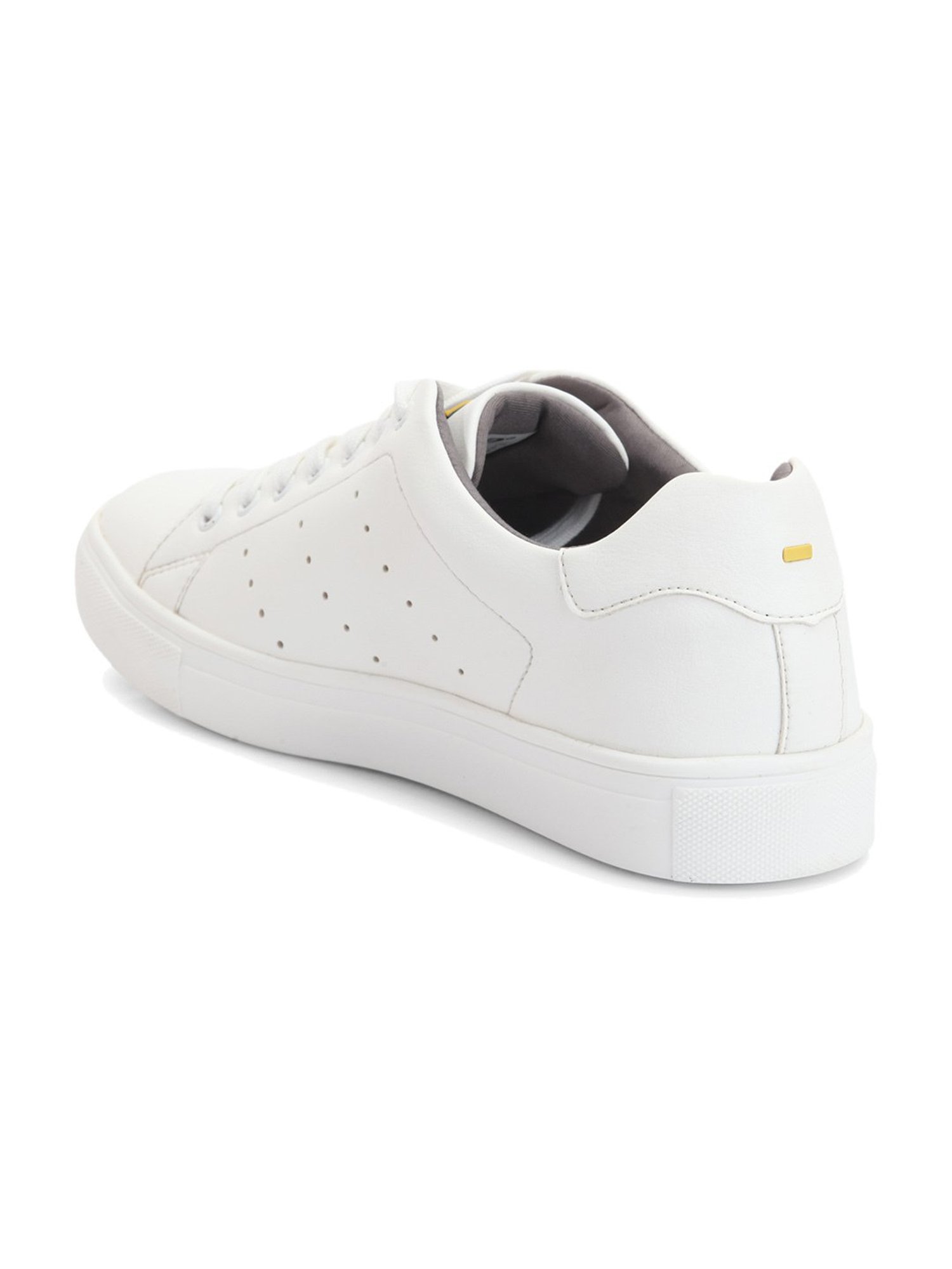 ID Men's White Casual Sneakers