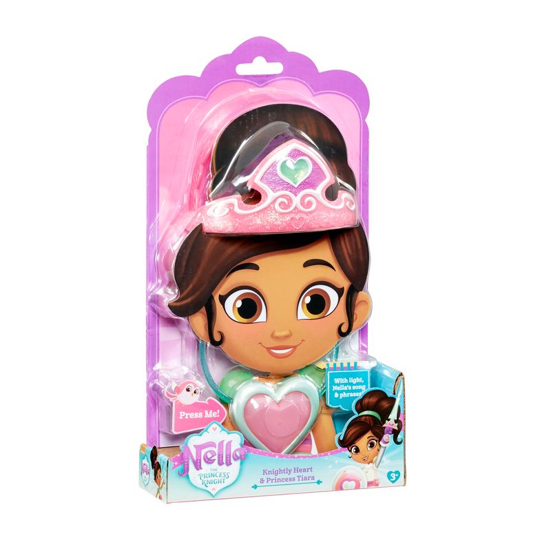 Little Adventures Girls' Princess Gloves White with Diva Crown Silver