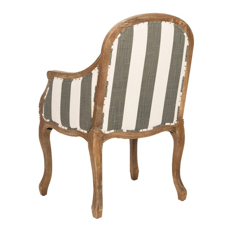 Esther Armchair Gray/White - Safavieh