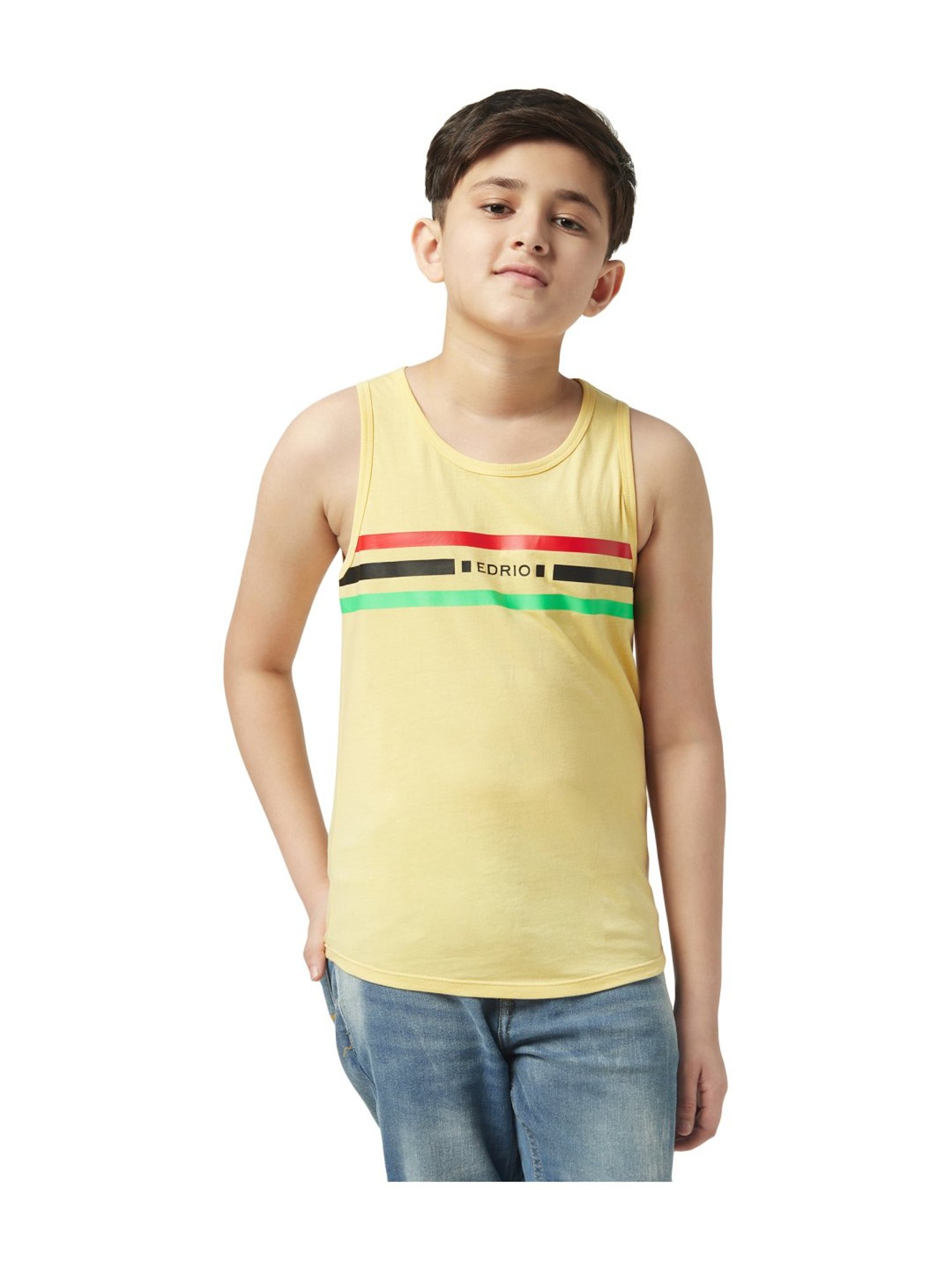 Palm Tree Kids Navy Printed Vest
