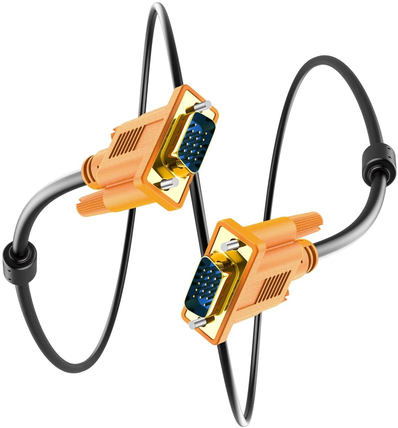 Sacaoch VGA to VGA Computer Monitor Cable Male to Male VGA Cable (3 Feet)