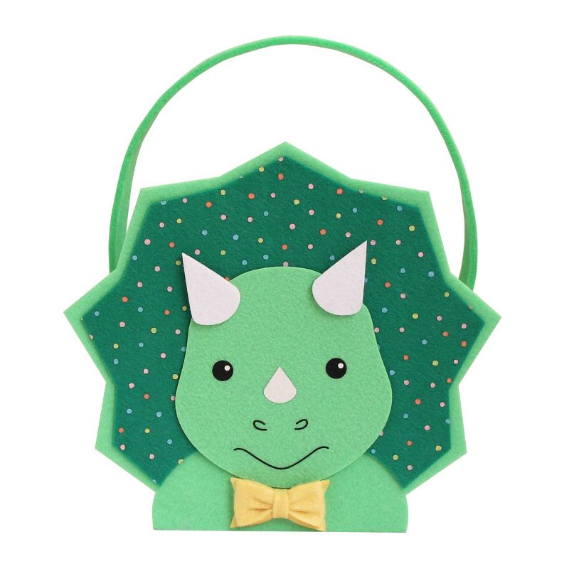 Felt Easter Basket Triceratops Dino - Spritz™