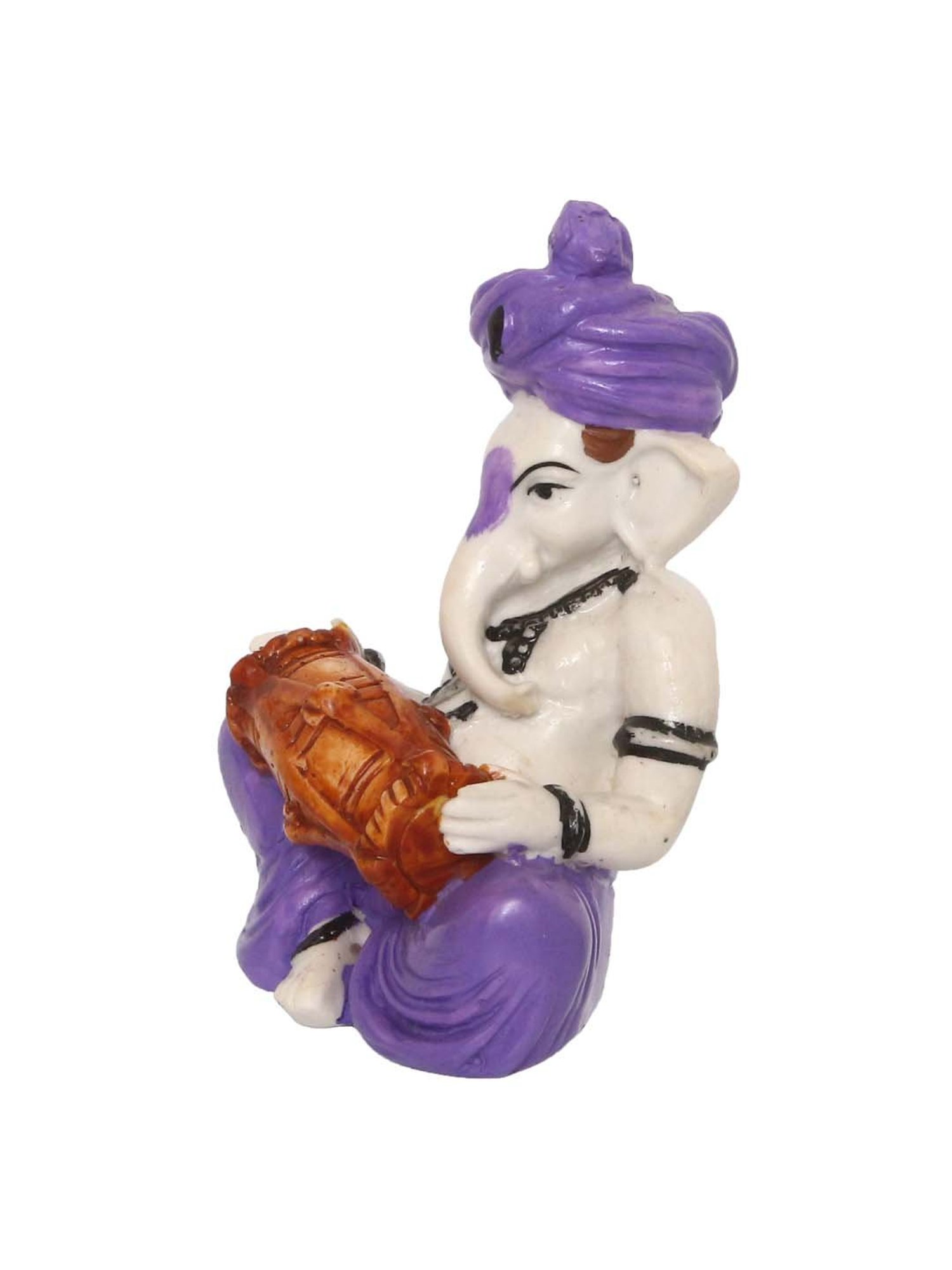 eCraftIndia Lord Ganesha playing Dholak