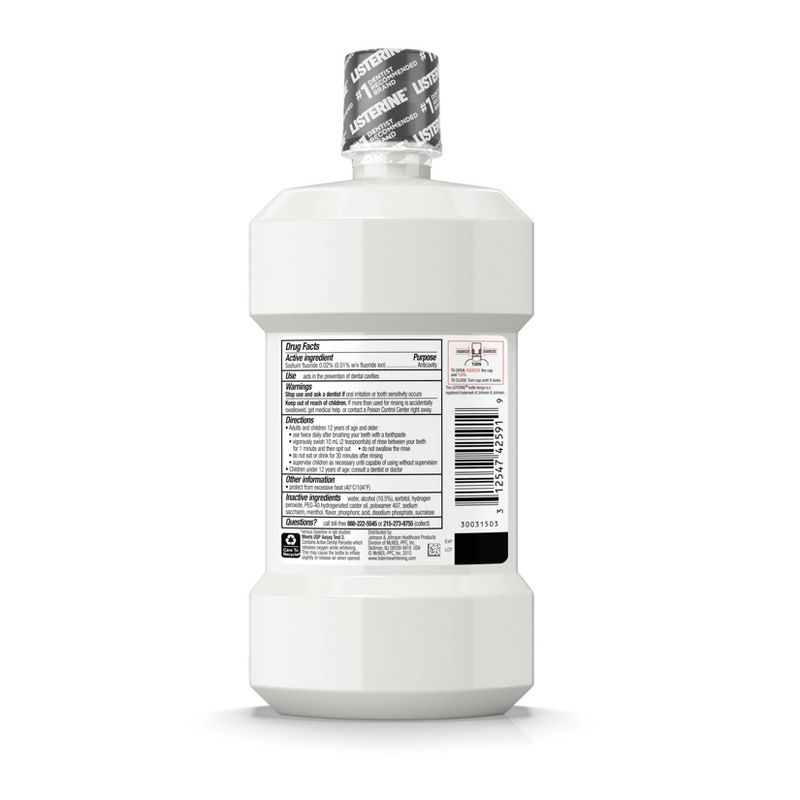 Listerine Healthy White Restoring Mouthwash - 16 fl oz