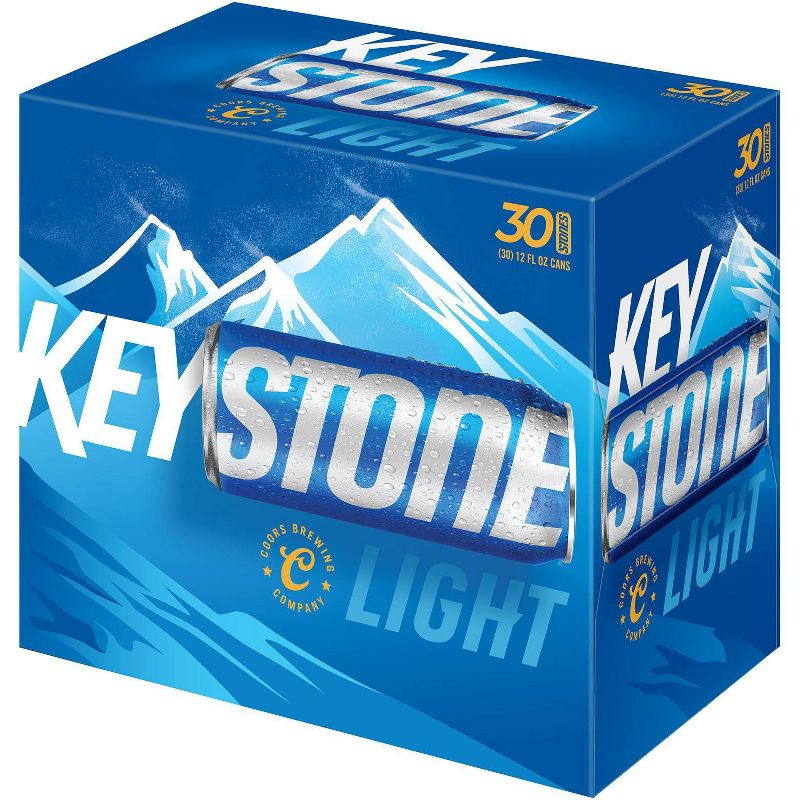 Keystone Light Beer - 30pk/12 fl oz Cans