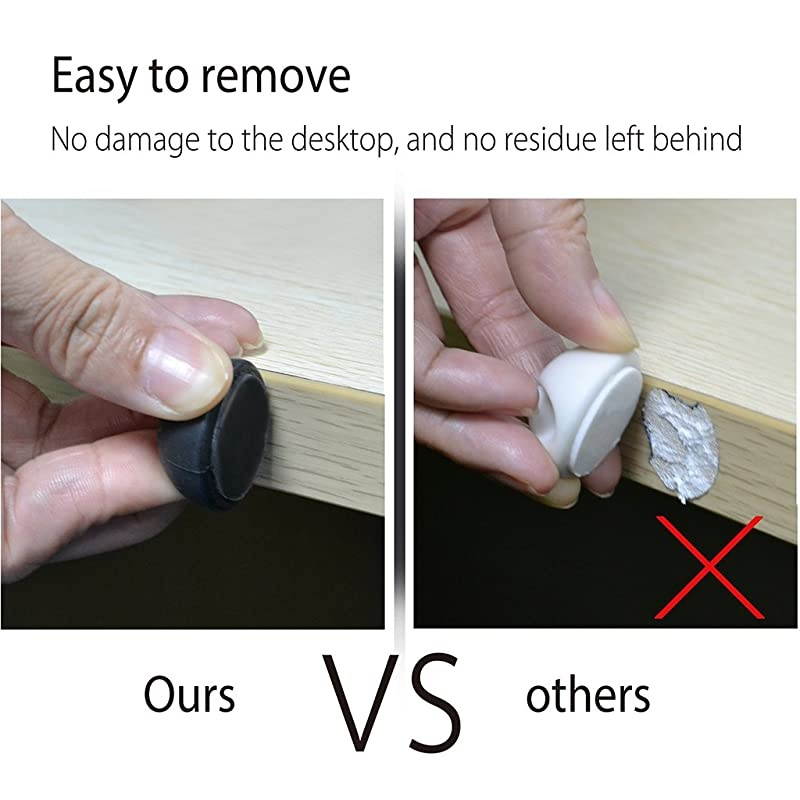 15 Pack Long Lasting Cable Clips Desktop Cord Holder Hook Charging Power Cable Drop Adhesive Wire Organizer Management System for TV PC Laptop Home Office Nightstand Desk CLIP02