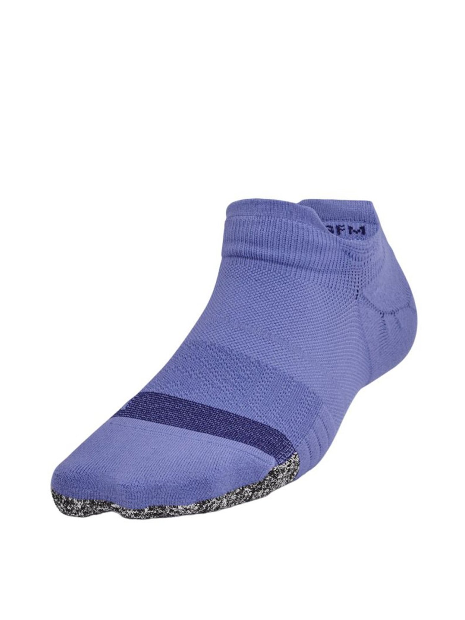 Under Armour Breathe 2 No Show Blue Polyester Medium Socks