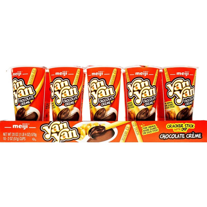 Meiji Chocolate Cream Dip Yan Yan 2oz