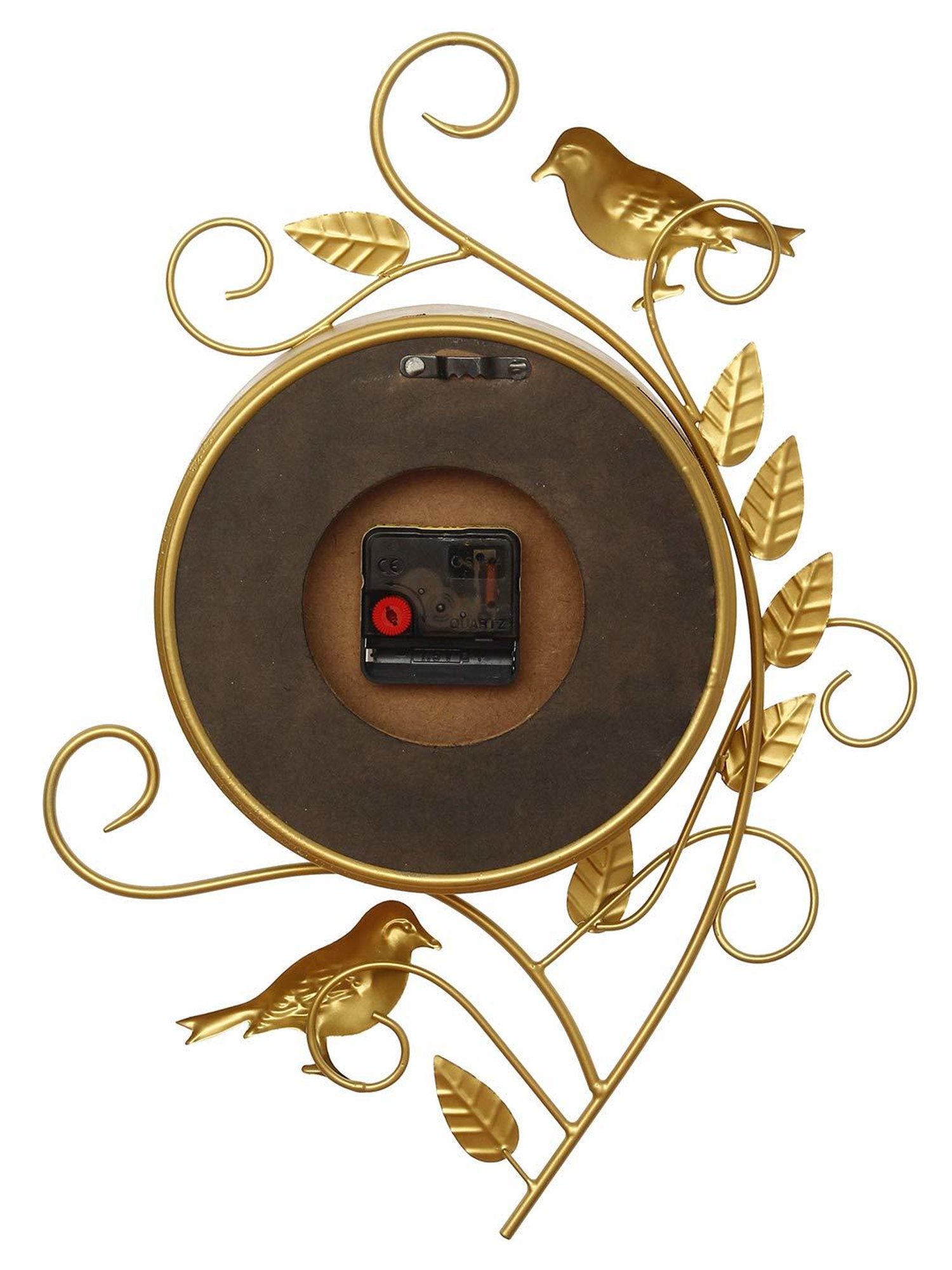 CHRONIKLE Classic Gold Iron Wall Clock