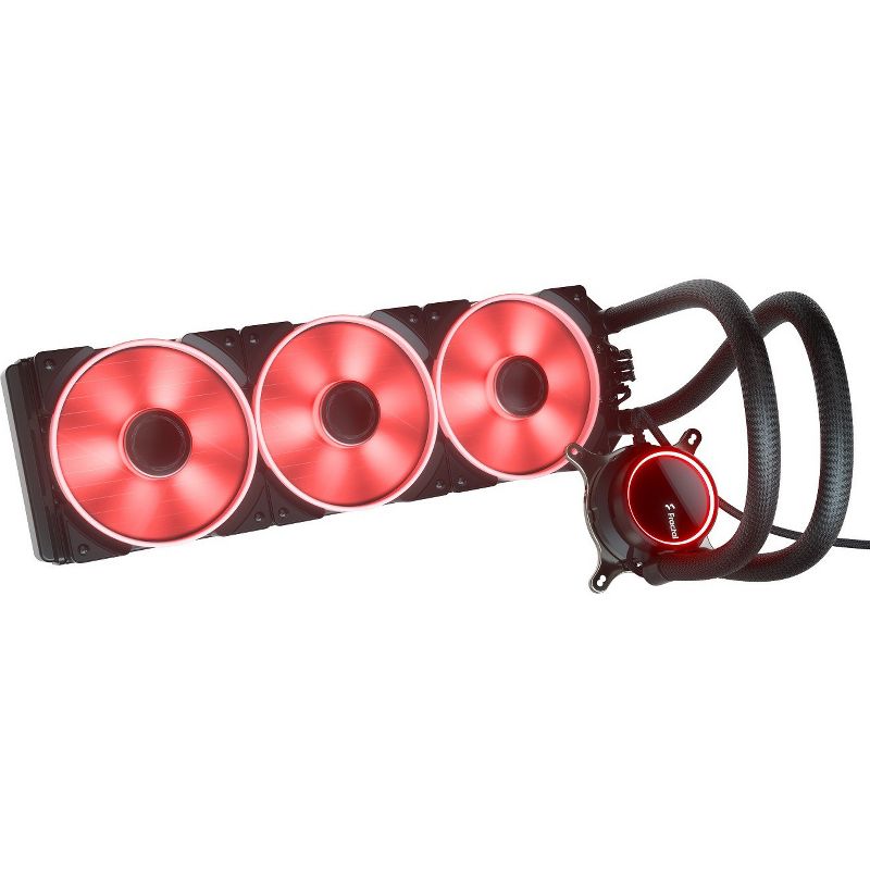 Fractal Design Celsius+ Prisma S36 Cooling Fan/Radiator/Pump - 3 x 120 mm - 85.7 CFM - 32.7 dB(A) Noise - Liquid Cooler Cooler - LLS Bearing