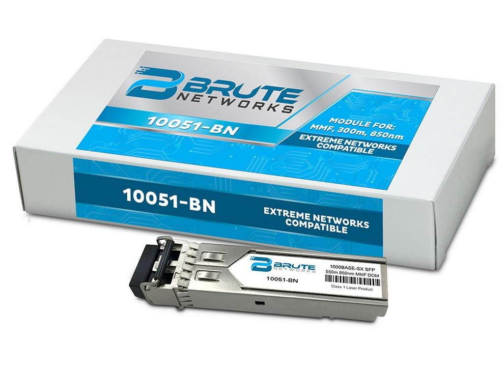 Extreme Networks 10051 - 1000BASE-SX 300m MMF 850nm SFP (100% Compatible)