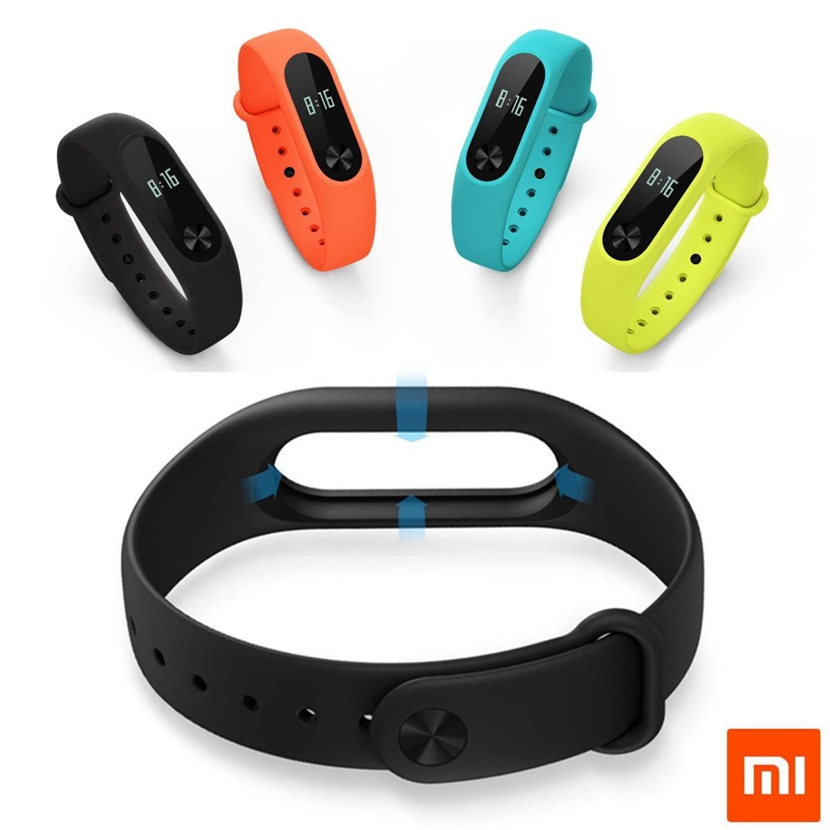 Original Xiaomi Replacement Silicone Wrist Strap WristBand for XIAOMI MI Band 2 - Orange (Orange)
