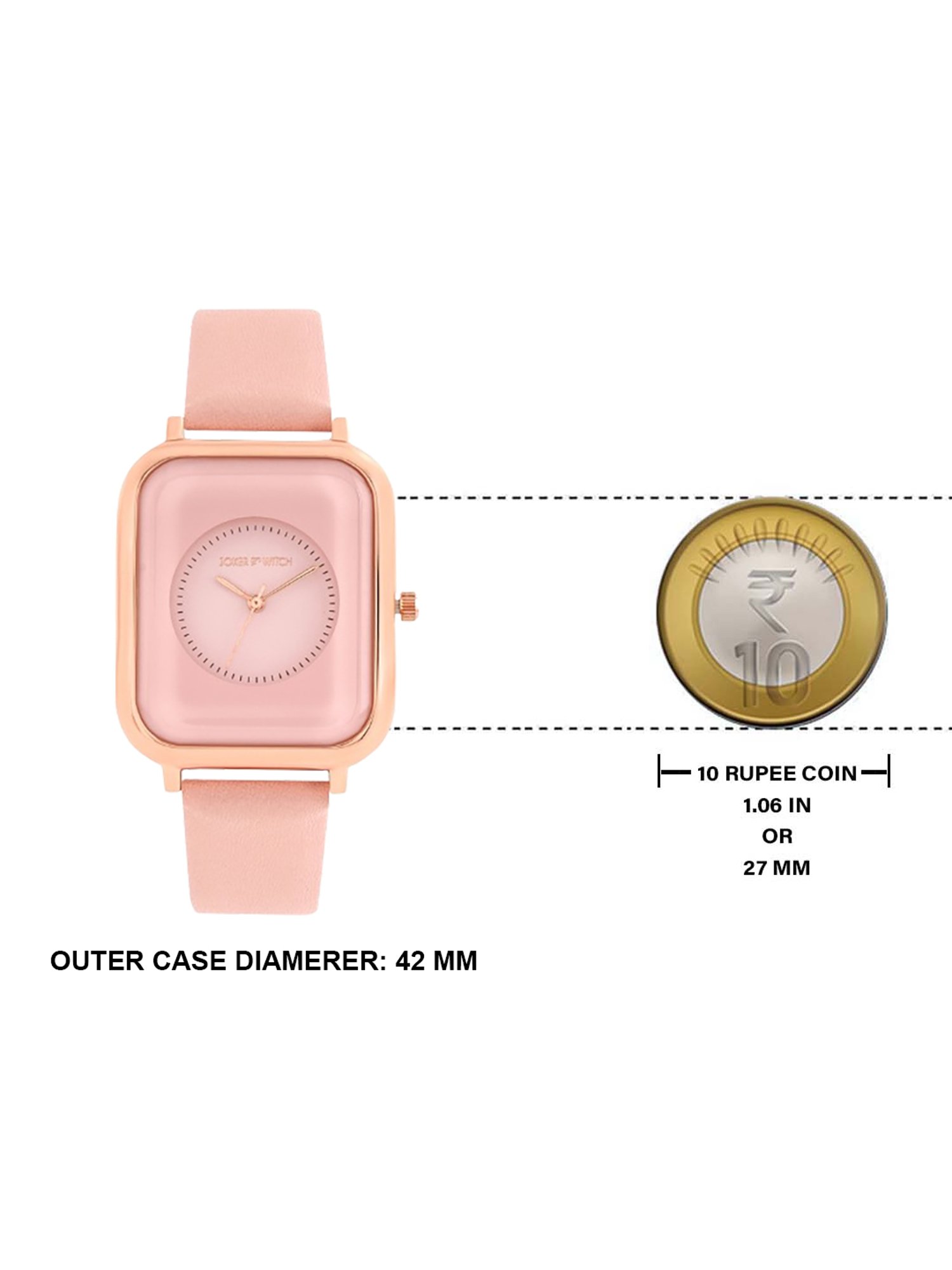 Joker & WItch JWLT798 Analog Watch for Women With Ring, Bracelet