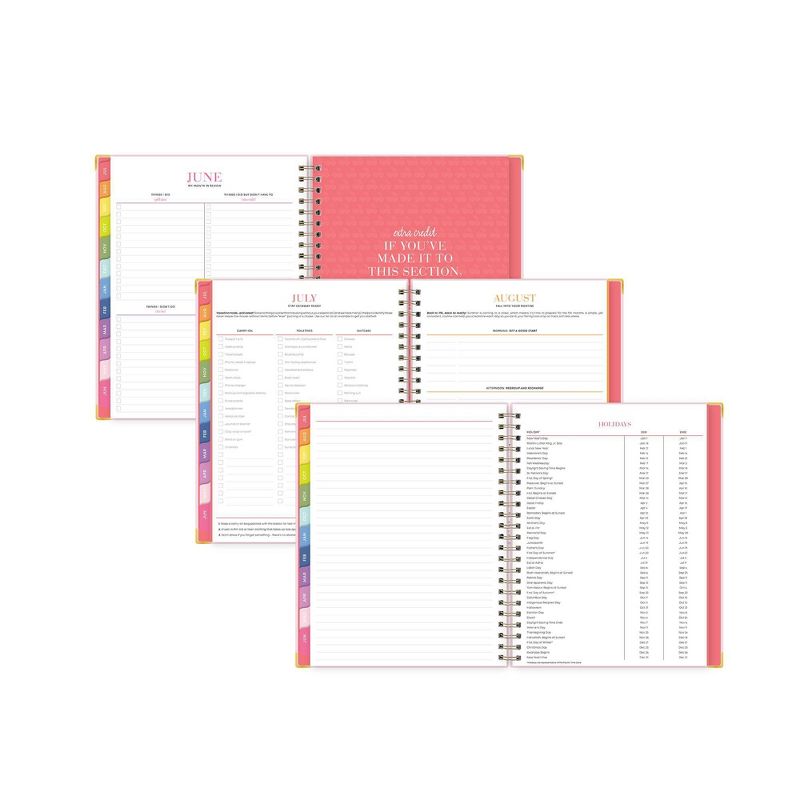 2021-22 Academic Planner 6" x 8" Hard Cover Weekly/Monthly Wirebound Sweetheart - The Home Edit