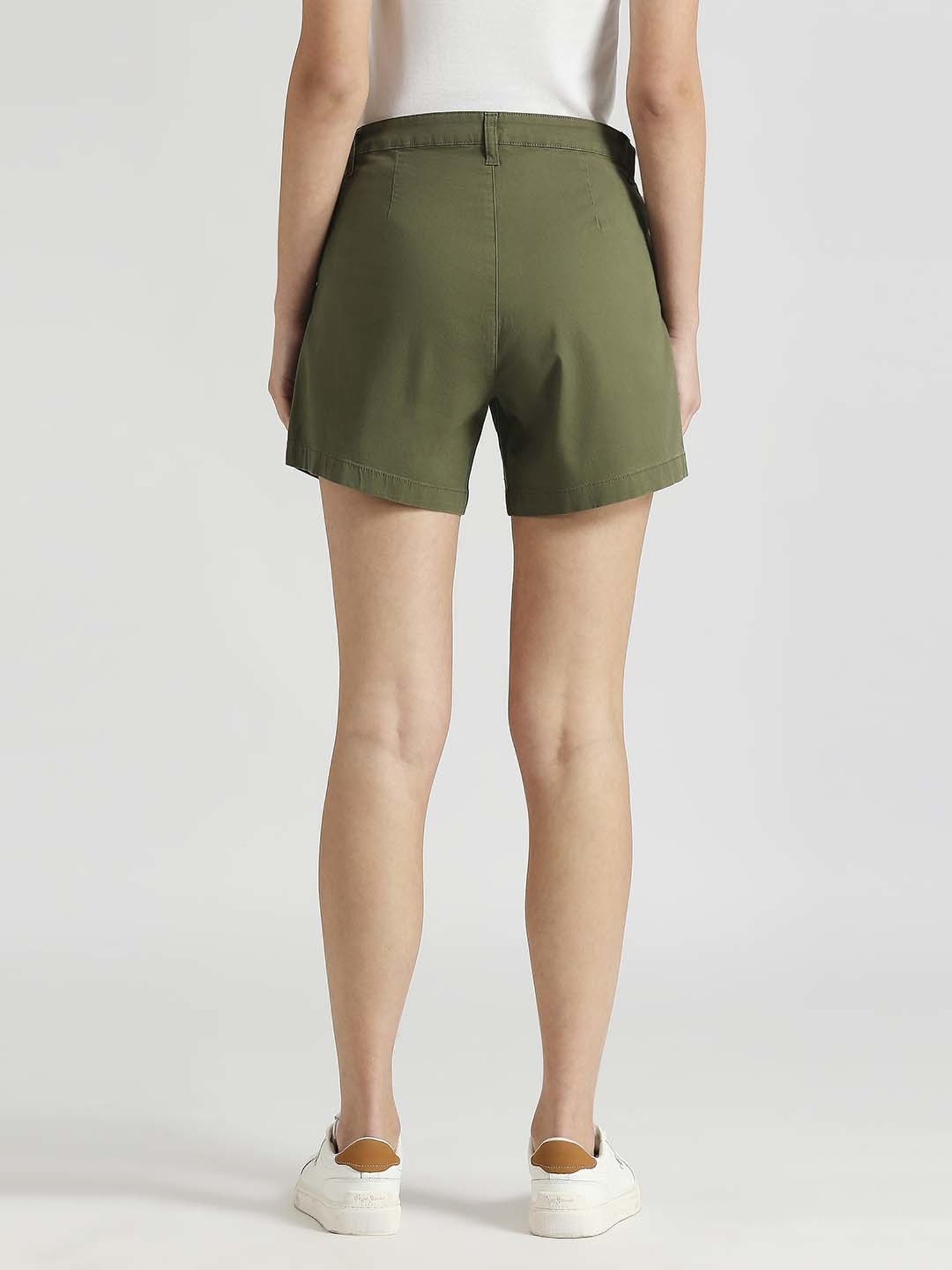 Pepe Jeans Green Cotton Shorts