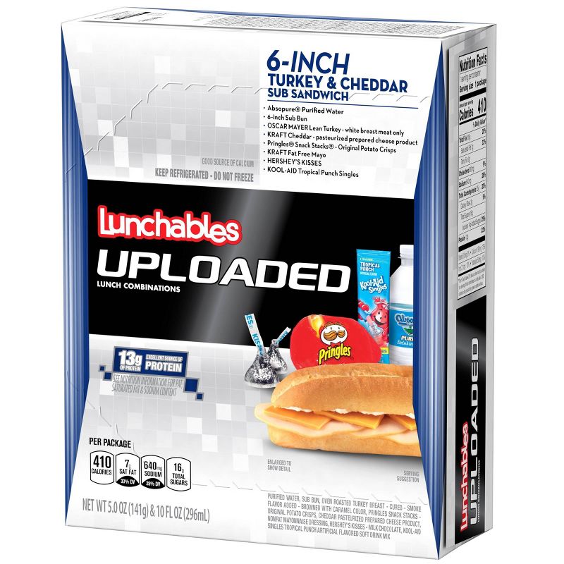 Oscar Mayer Lunchables Turkey Cheddar Sub - 15oz