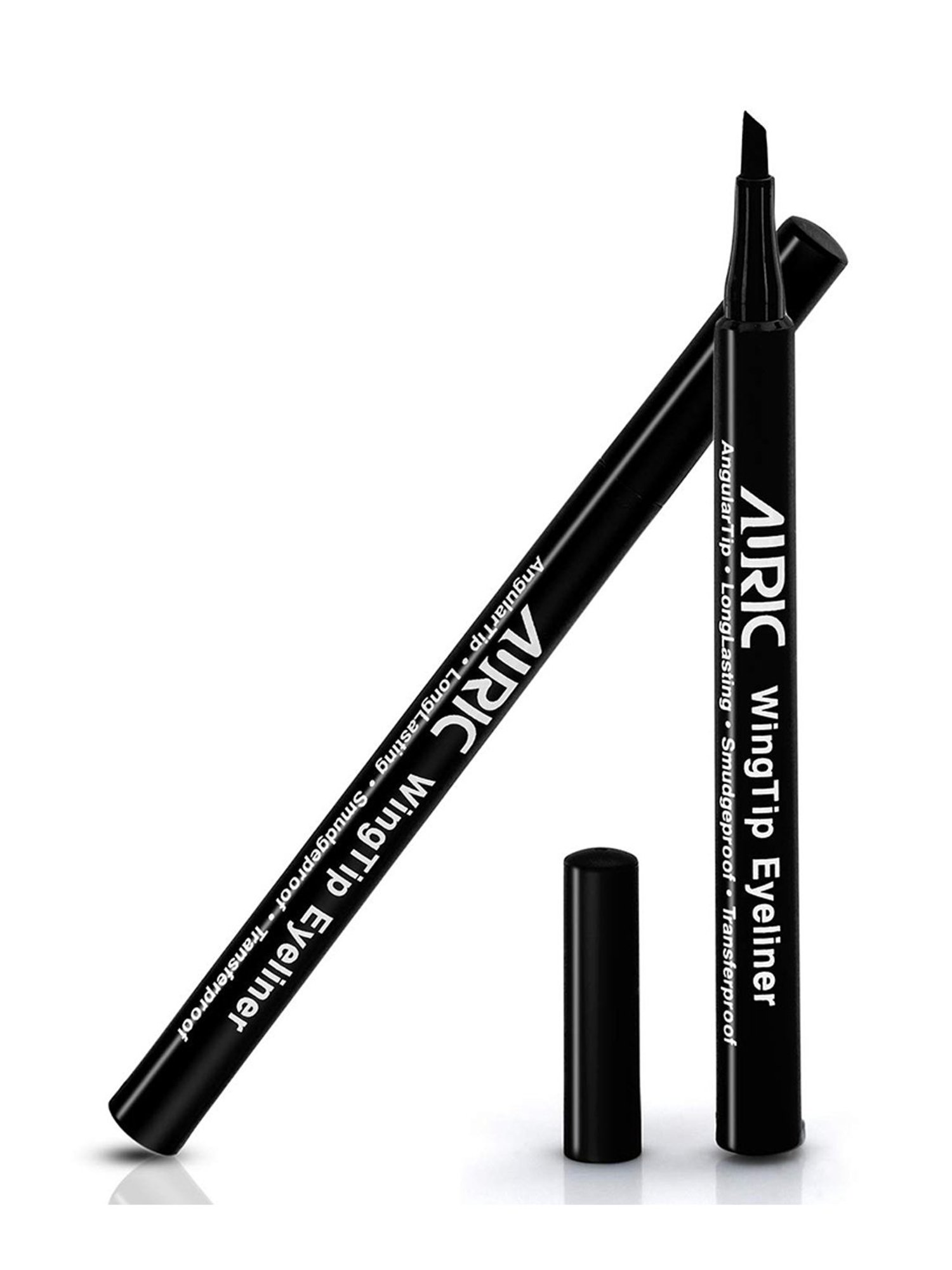 Auric Beauty Wing Tip Eyeliner Matt Black - 1.2 ml
