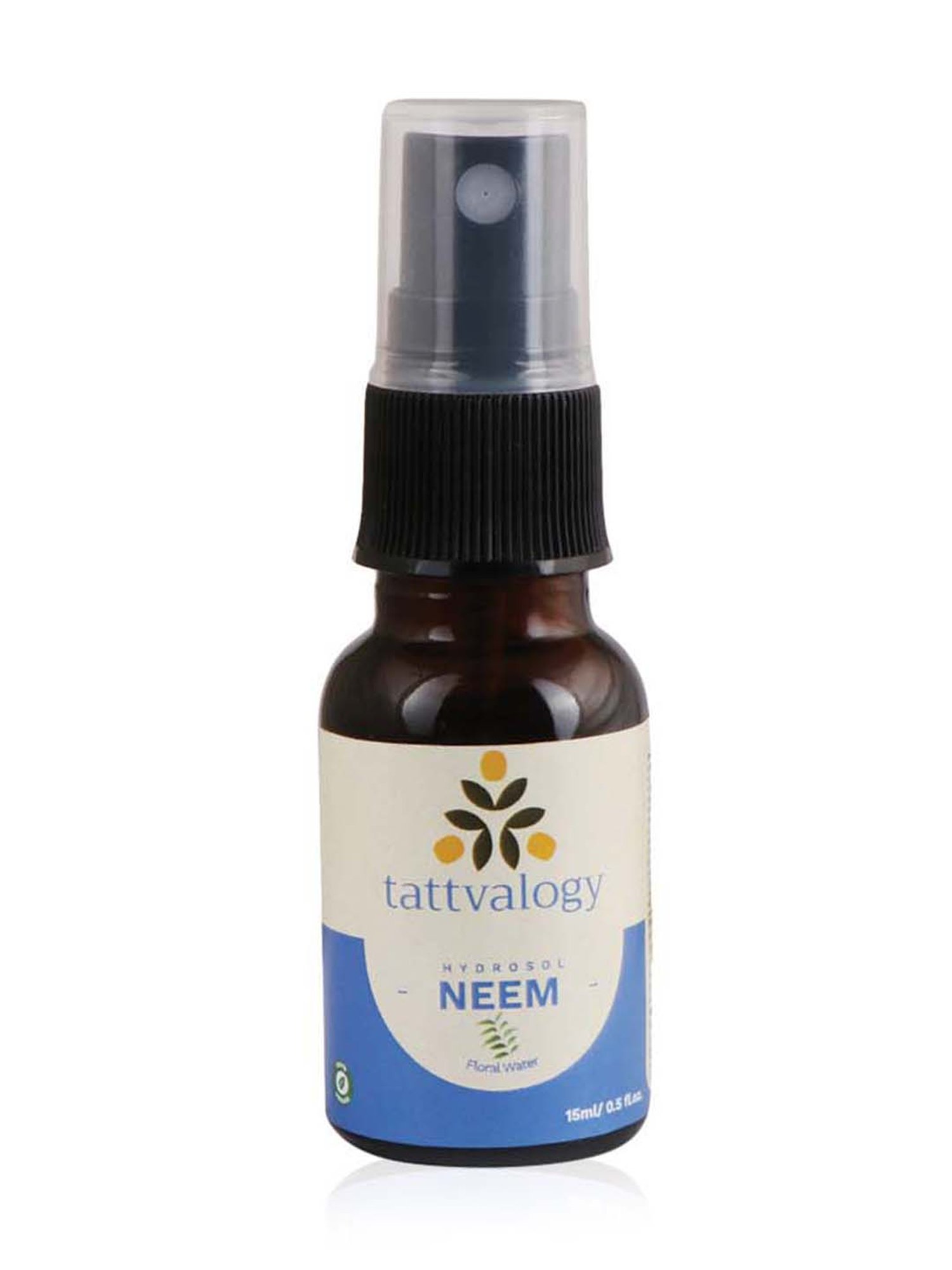 Tattvalogy Neem Anti-Acne Toner Hydrosol Suitable for Oily Skin - 15 ml