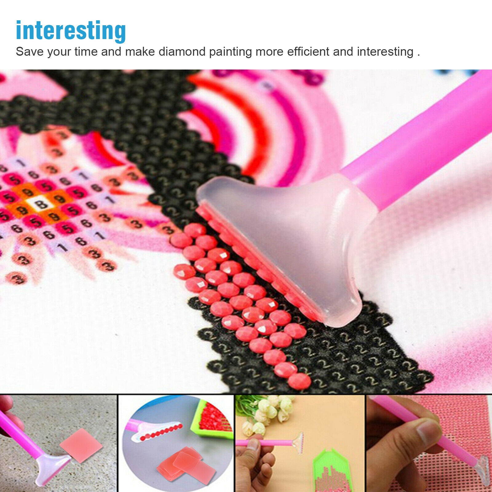 5D DIY Diamond Painting Cross Stitch Craft Tool Art Embroidery Accessories Kits