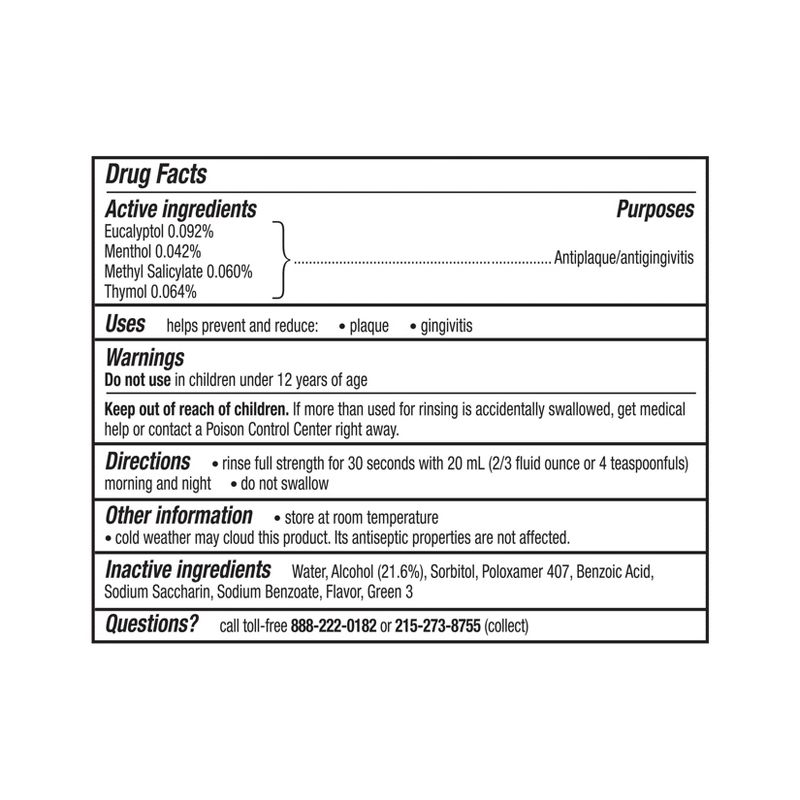 Listerine Care with Pride Mint Mouth Wash - 1L