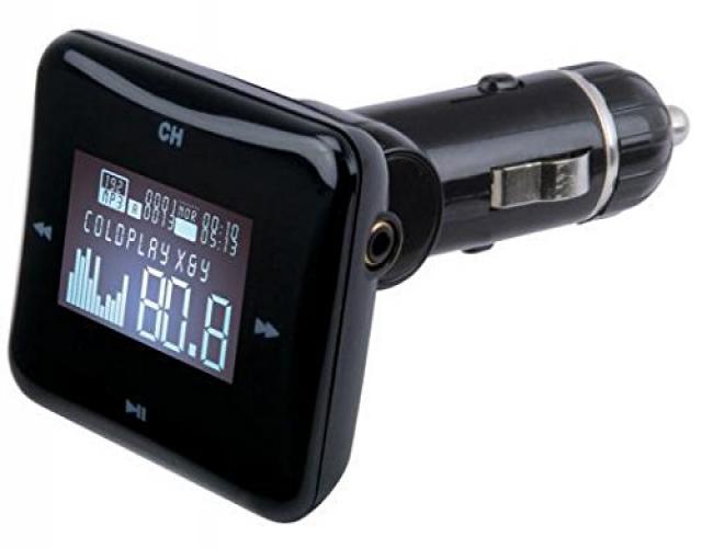 SCOSCHE FMTD8R Digital FM Transmitter with Card Reader & USB Port