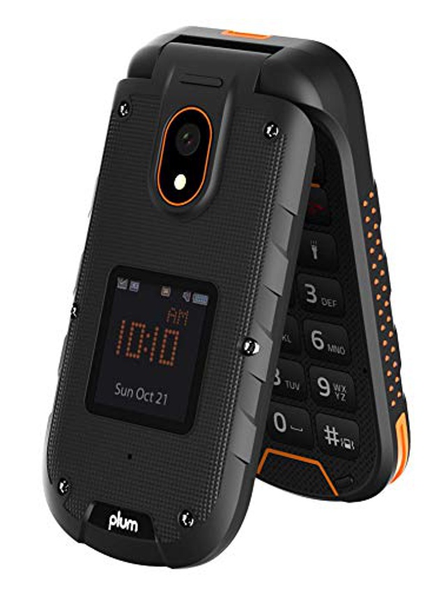 Rugged Flip Phone 4G GSM Unlocked Water Proof Shock Proof IP68 Military Grade ATT Tmobile Cricket Metro Straight Talk - ORG