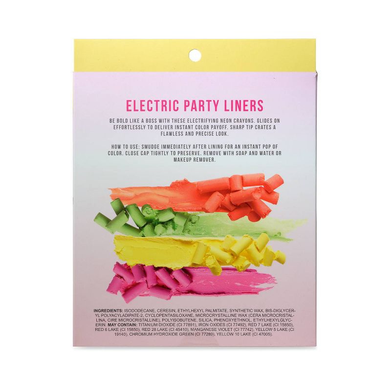Starlit Studio Electric Party Liners Neon Collection - 0.003oz