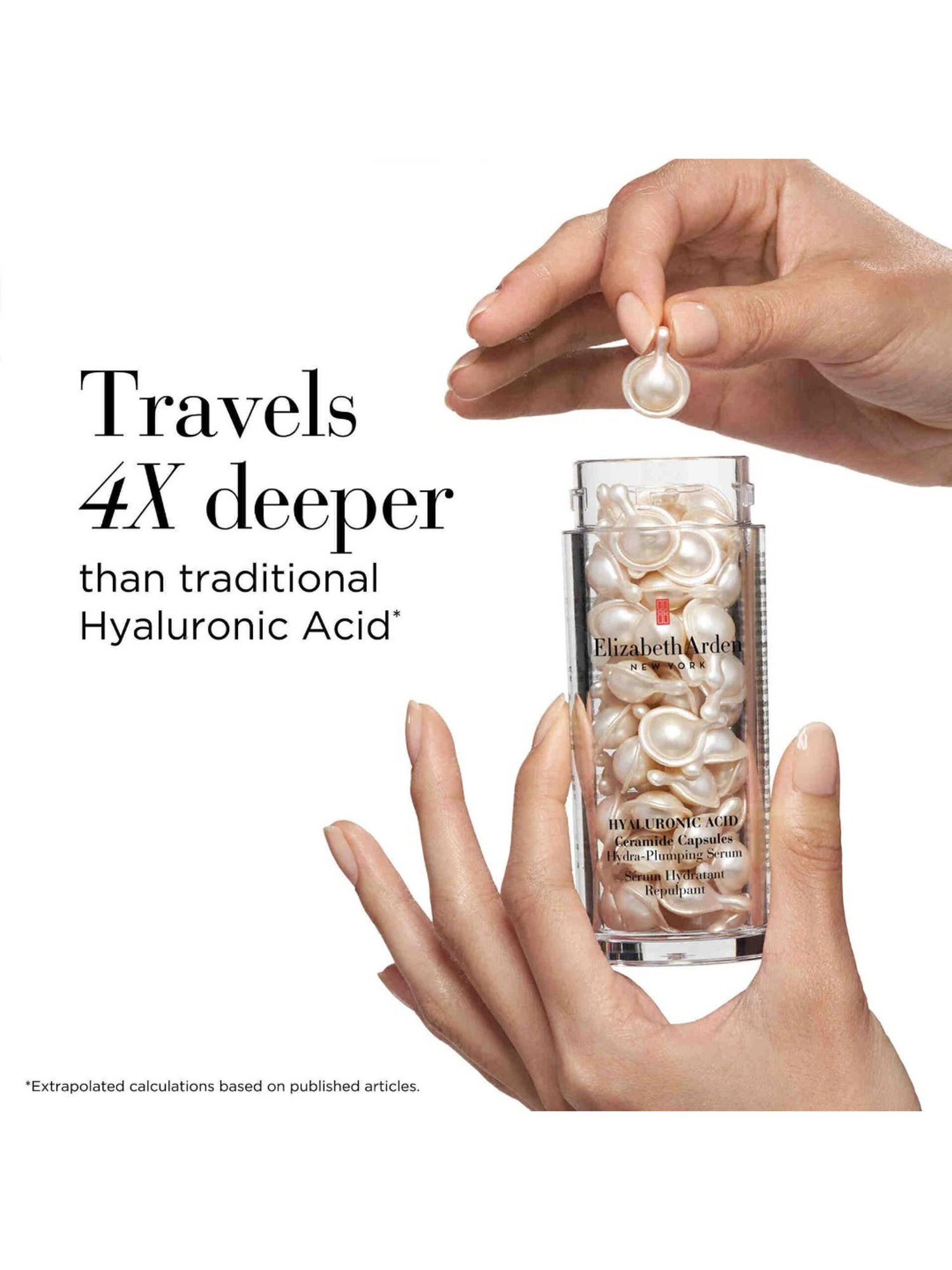 Elizabeth Arden Hyaluronic Acid Ceramide Capsules - 90 Pieces