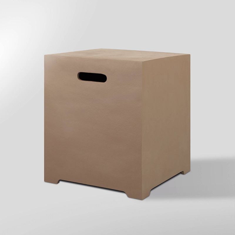 Scottsdale Tank Cover Beige - Real Flame