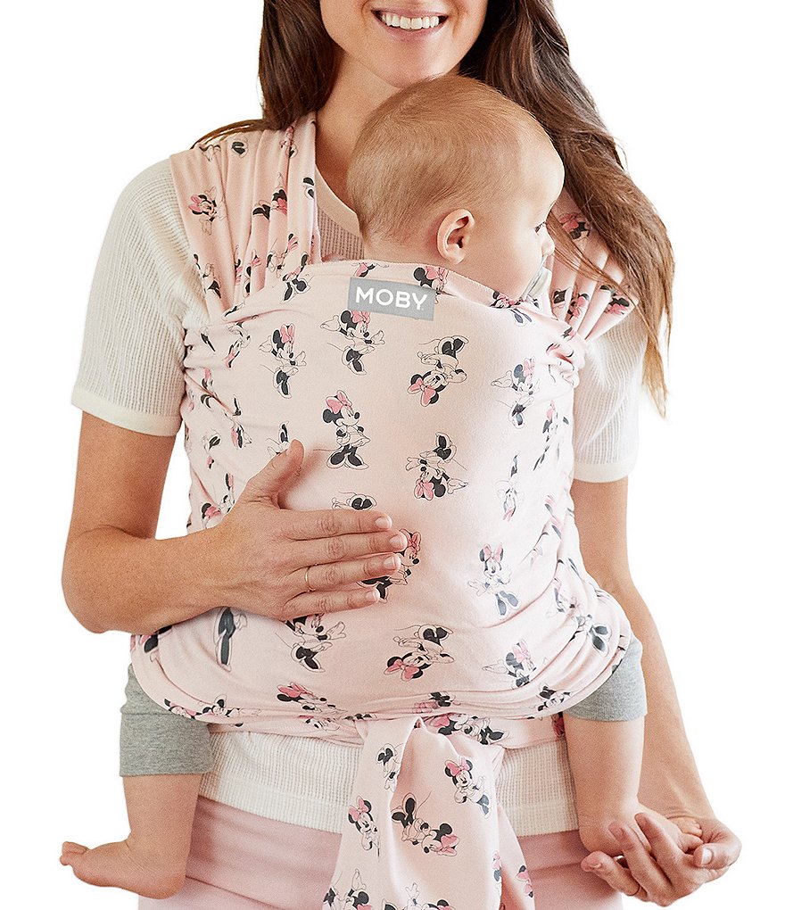 Disney x MOBY Classic Minnie Mouse Print Baby Wrap